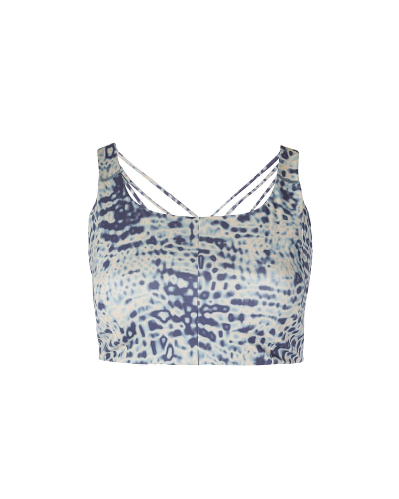 Front of a size 2X 11 Honoré x Adidas MS Bra in Light Blue by 11 Honoré Collection. | dia_product_style_image_id:233055